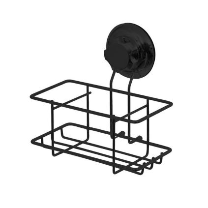 Polička na zeď Compactor Bestlock, černá