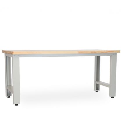 Dílenský stůl Solid OAK-00, 210 cm, dub