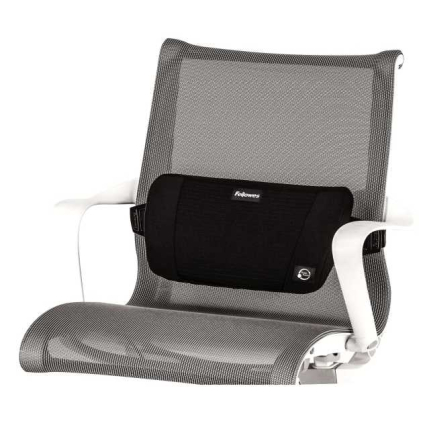 Bederní opěrka Fellowes PlushTouch, černá