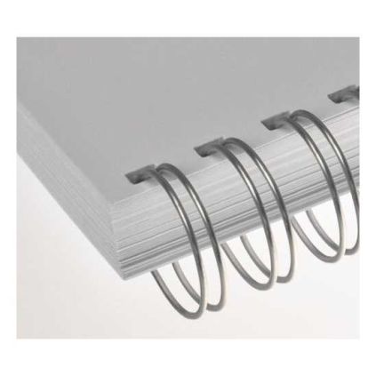 Kovové hřbety RENZ (2/1") 32 mm - 20 ks, stříbrná