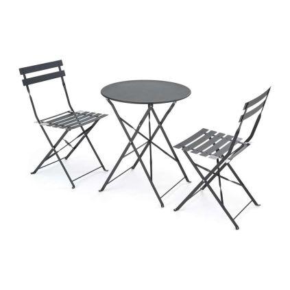 Balkonový set Perivoli, černá