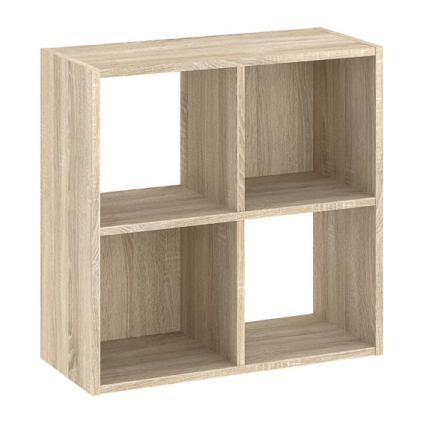 Regál Sinde 2x2, dub sonoma