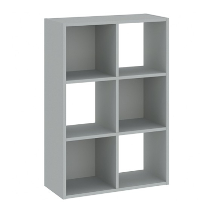 Regál Sinde 2x3, šedá
