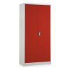15027 1 kovova satni skrin 90 x 45 x 185 cm cylindricky zamek cervena ral 3000