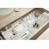 Organizér Compactor TEX 32 x 25 x 8 cm, 5 dílů, světle hnědá