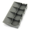 Plastový nájezd Linea Combi 40 x 20,5 x 4,8 cm (samec), šedá
