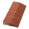 Plastový nájezd Linea Combi 40 x 20,5 x 4,8 cm (samec), hnědá