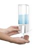 Dávkovač mýdla Compactor Edge, 500 ml, bílá