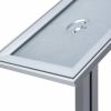 Design menuboard s klaprámem A3, profil 37 mm, hliník