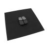 Dlažba FitFlo SF1050 95,6 x 95,6 x 1,6 cm - roh, černá