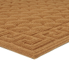 Textilní čisticí rohož Bricks Deco 45 x 75 x 1 cm, hnědá