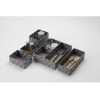 Úložný organizér Compactor TEX 12 x 12 x 7 cm, šedá