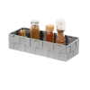 Úložný organizér Compactor TEX 30 x 12 x 7 cm, šedá