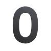 Domovní číslo "0", RN.75L, černá
