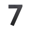 Domovní číslo "7", RN.75L, černá