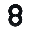 Domovní číslo "8", RN.95L, černá