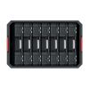 Přepravní box C, 52 × 32,9 × 21 cm, 7 organizérů, černá