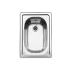 Dřez Blanco Top EE 3 × 4, lesklý nerez