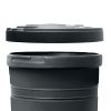 Sud na dešťovou vodu, průměr 64,8 cm, 210 l, černá