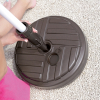 Podstavec pod slunečník, průměr 39 cm, hnědá