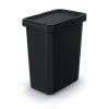 Závěsný odpadkový koš, 12 l, černá