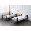 45389 1 postel bunky 90 x 200 cm patrova cerna