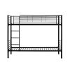 45389 6 postel bunky 90 x 200 cm patrova cerna