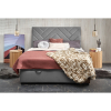 45425 postel continental 160 x 200 cm seda