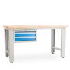 Dílenský stůl Solid OAK-20, 150 cm, závěsný box, dub