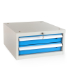 Dílenský stůl Solid MDF-20, 180 cm, závěsný box, černá
