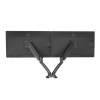 50029 1 drzak na 2 monitory pro stoly officetech cerna