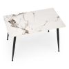 52725 6 jidelni stul webster 120 cm mramor cerna