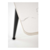 52725 4 jidelni stul webster 120 cm mramor cerna