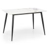 52725 14 jidelni stul webster 120 cm mramor cerna