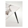 52728 4 jidelni stul webster 140 cm mramor cerna