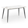 52728 13 jidelni stul webster 140 cm mramor cerna