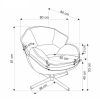 53061 1 kreslo hefty bezova