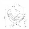 53064 kreslo hefty zluta