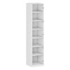 52179 korpus skrine unity 50 cm 7 polic bila