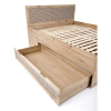 52467 5 postel rustico 160 x 200 cm dub artisan