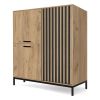 52485 1 komoda grata ii dub kraft cerna