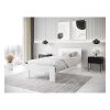 52599 postel lucille 90 x 200 cm bila