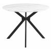 53973 1 jidelni stul aster 100 cm mramor cerna