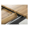 54111 7 jidelni stul marty dub artisan cerna