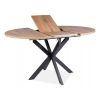 54120 4 jidelni stul maxwell dub artisan cerna