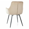 55071 1 jidelni zidle pomme velvet bezova