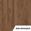 Skládací stůl 200 x 80 cm, dub silverjack
