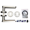 Chytrá klika Smart Touch Handle H03, stříbrná