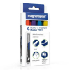 Set popisovačů Magnetoplan PRO 3 mm - 4 ks, mix 4 barev