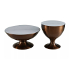Konferenční stolek Calvari, mramor / bronzová
